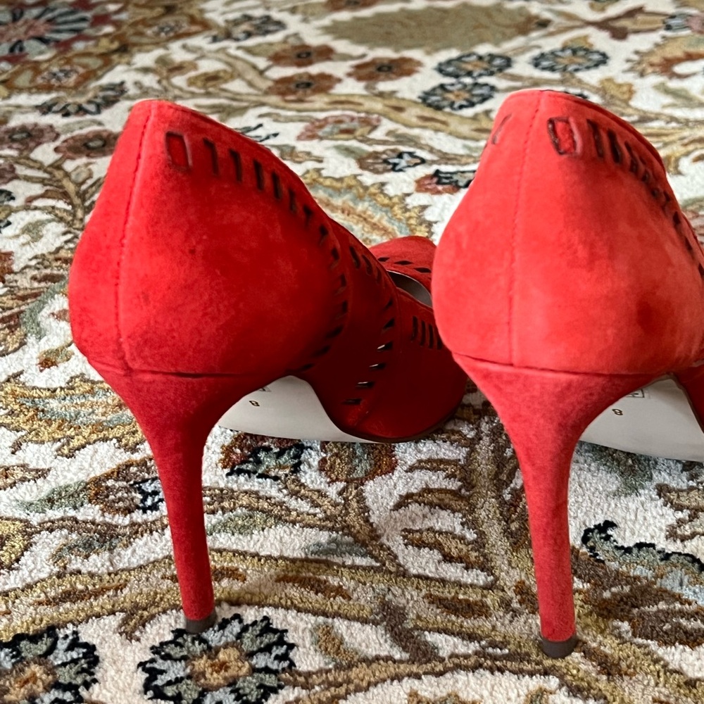 Le Château Coral Classic Heel – 100% Suede Leather - Picture 5 of 11
